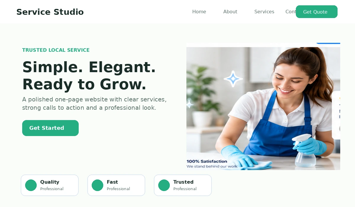 Elegant Minimal template